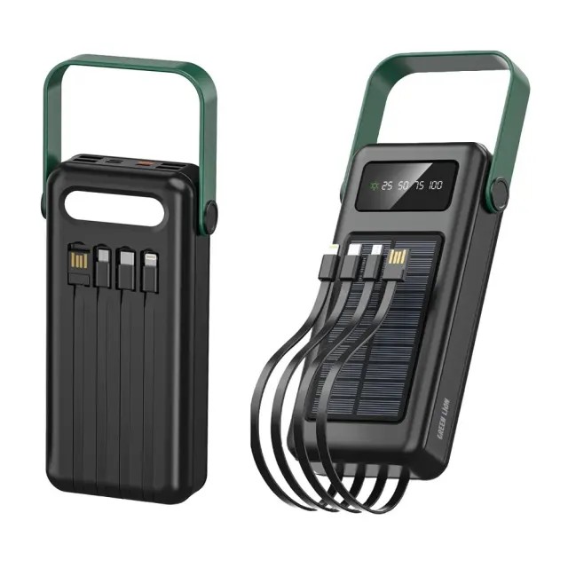 پاوربانک خورشیدی 30 هزار گرین لاین مدل GREEN LION GL-PB72