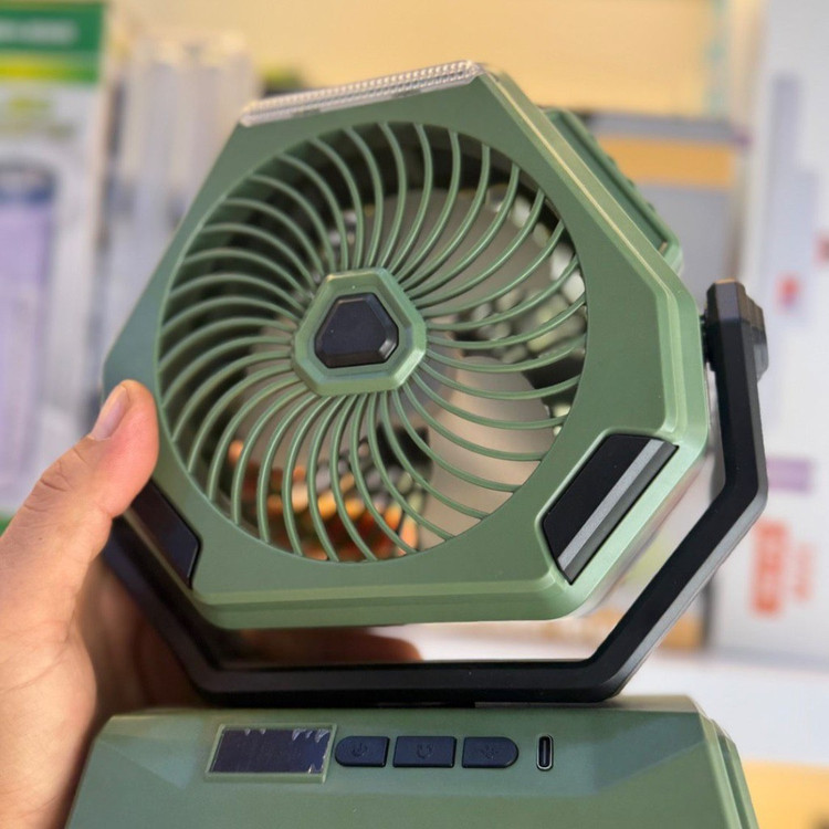 پنکه شارژی کمپینگ مدل OUTDOOR CAMPING FAN