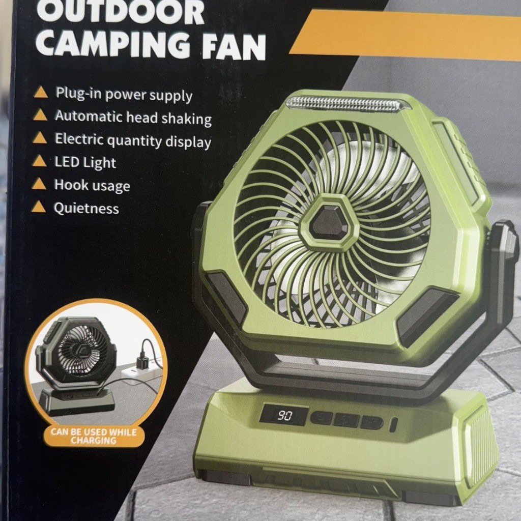 پنکه شارژی کمپینگ مدل OUTDOOR CAMPING FAN