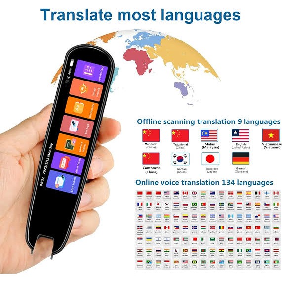 دستگاه مترجم زبان Translation Pen Scan MD04