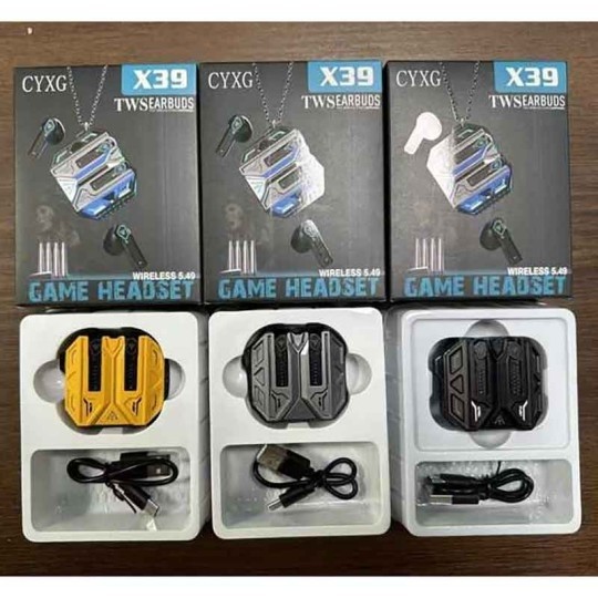 هندزفری بلوتوثی گیمینگ مدل X39 GAMING EARBUDS