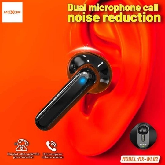 هندزفری بلوتوثی تک گوش موکسوم مدل MOXOM MX-WL82