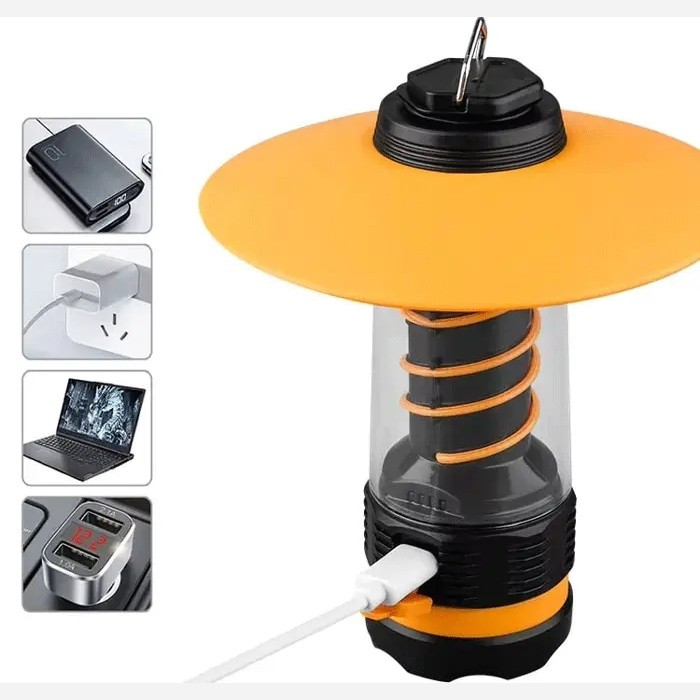 چراغ قوه و لامپ کمپینگ طرح فانوس camping lantern