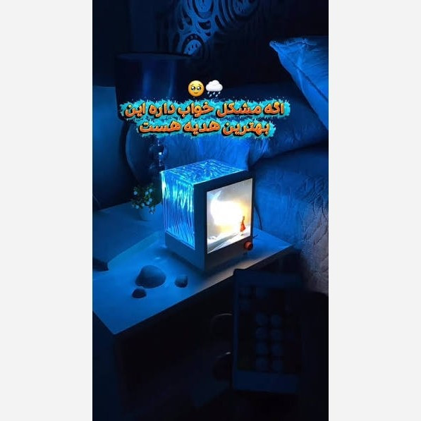 چراغ خواب شفق قطبی و اسپیکر مدل AURORA BOX