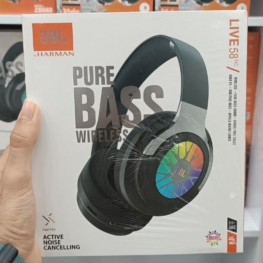 هدفون بلوتوثی جی بی ال مدل JBL LIVE 58 ANC