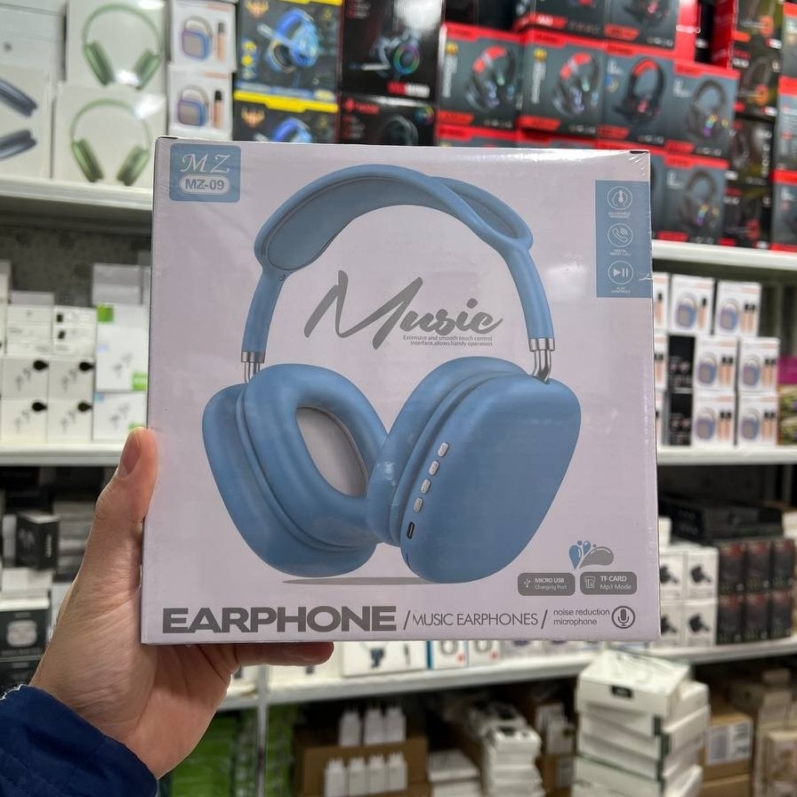 هدفون بلوتوثی طرح اپل مدل MZ-09
