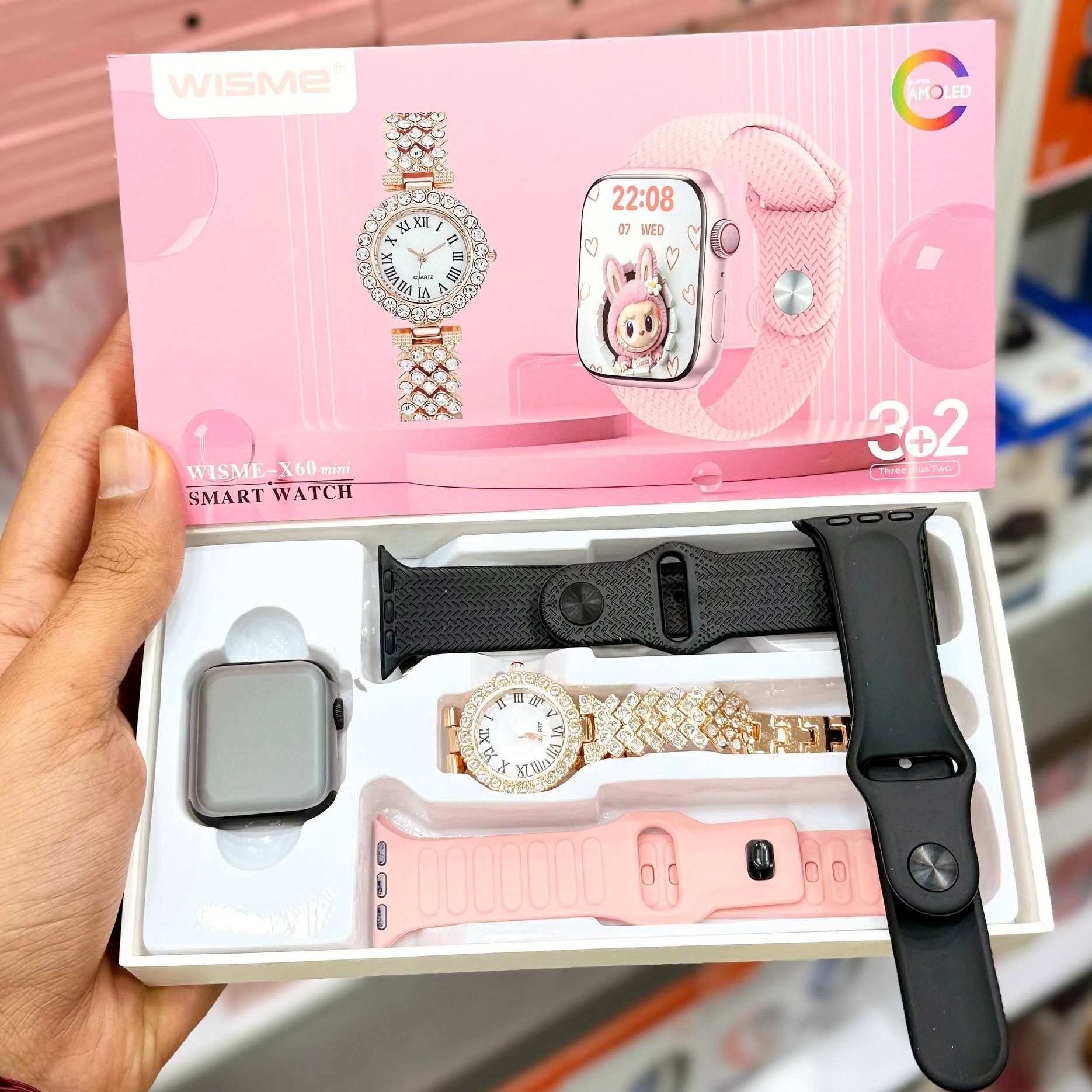 ساعت هوشمند ویسمی مدل WISME X60 MINI
