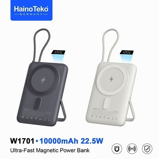 پاوربانک مگ سیف هاینو تکو مدل HAINO TEKO W 1701