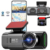 دوربین ثبت وقایع و جی پی اس خودرو discavery car dash cam 4k ultra