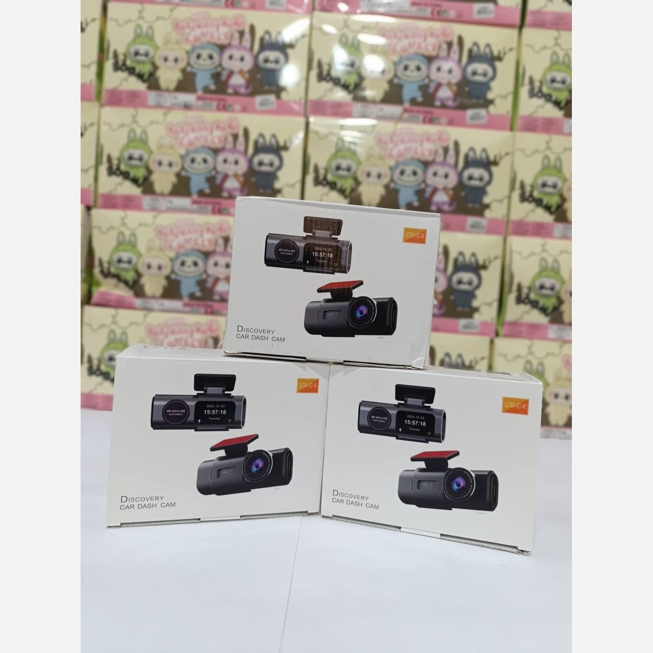 دوربین ثبت وقایع و جی پی اس خودرو discavery car dash cam 4k ultra