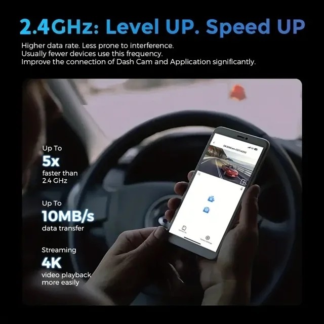 دوربین ثبت وقایع و جی پی اس خودرو discavery car dash cam 4k ultra