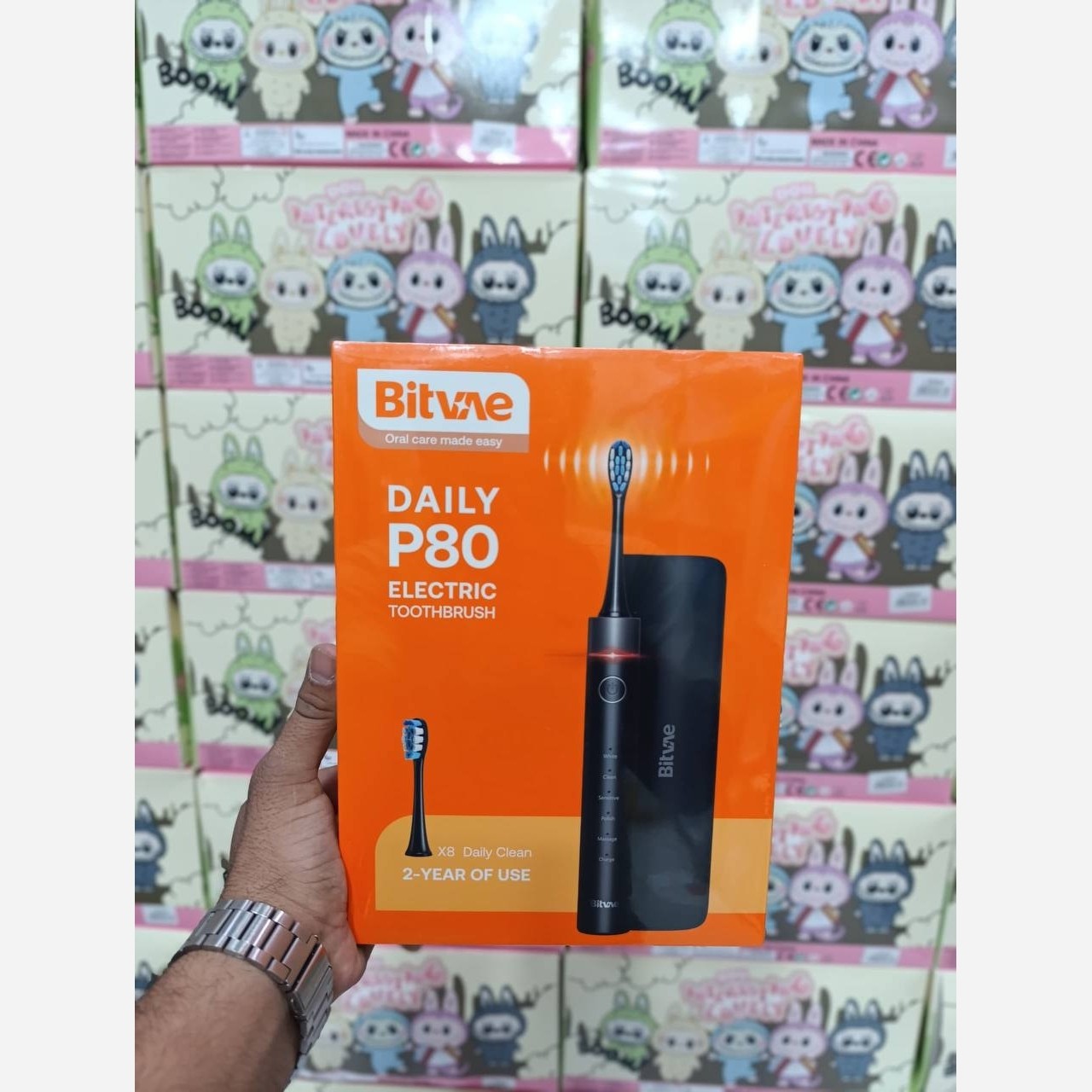 مسواک برقی اورجینال بیت وی مدل Bitvae P80 Pressure Sensor Electric Toothbrush
