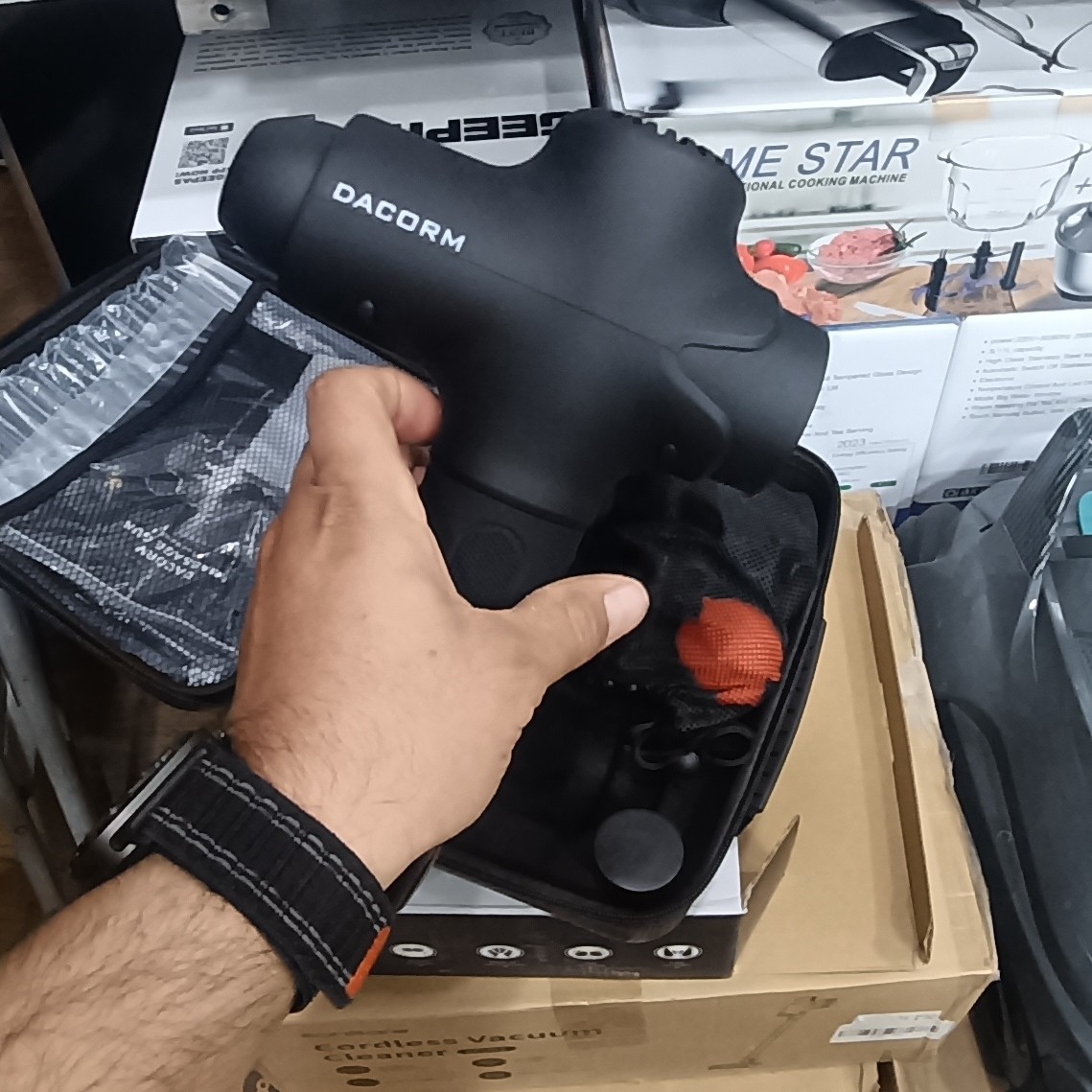 ماساژور تفنگی حرفه ای DACORM Y8 PROMAX