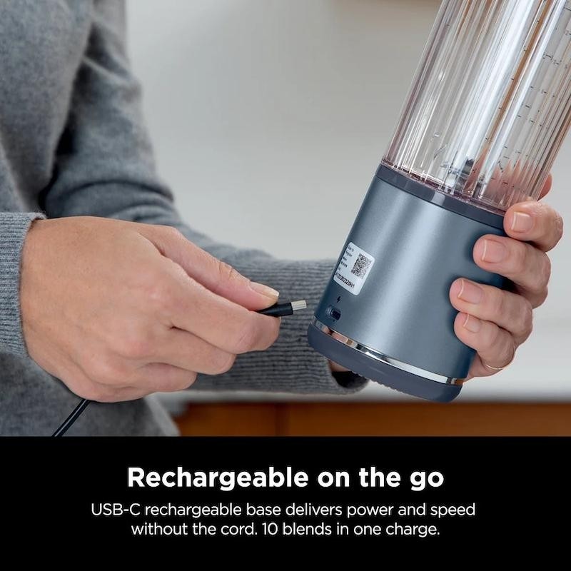 شیکر شارژی نینجا مدل NINJA BLAST PORTABLE BLENDER