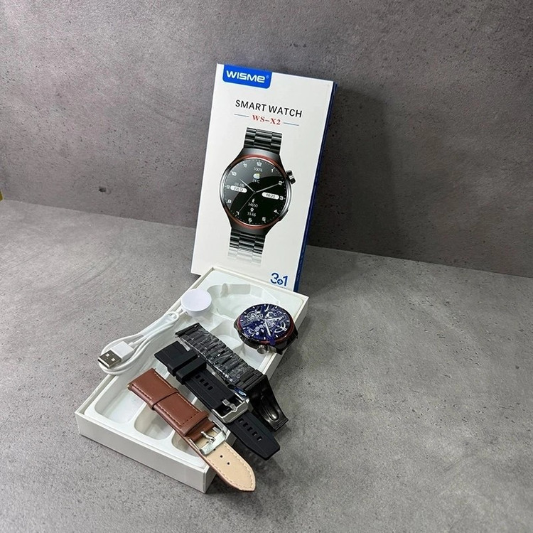 ساعت هوشمند صفحه گرد Wisme WS-X2