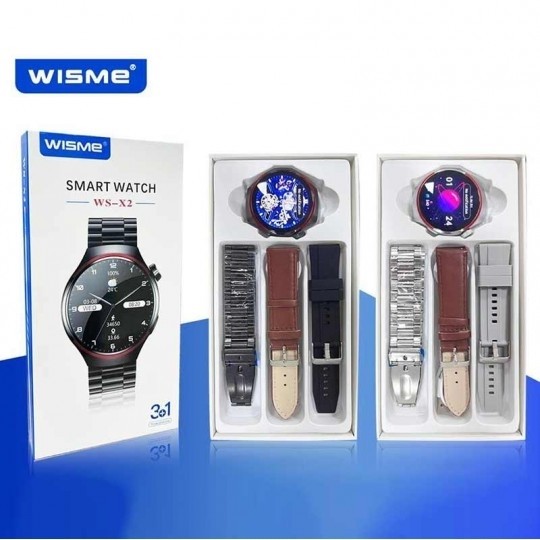 ساعت هوشمند صفحه گرد Wisme WS-X2