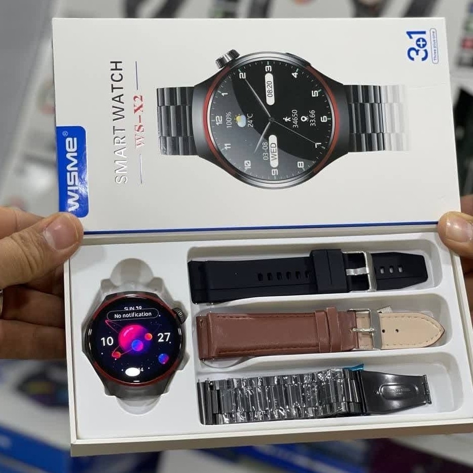 ساعت هوشمند صفحه گرد Wisme WS-X2