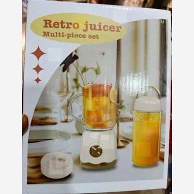 شیکر شارژی 400 میل همراه با ماگ 400 ml Retro Juicer with Container
