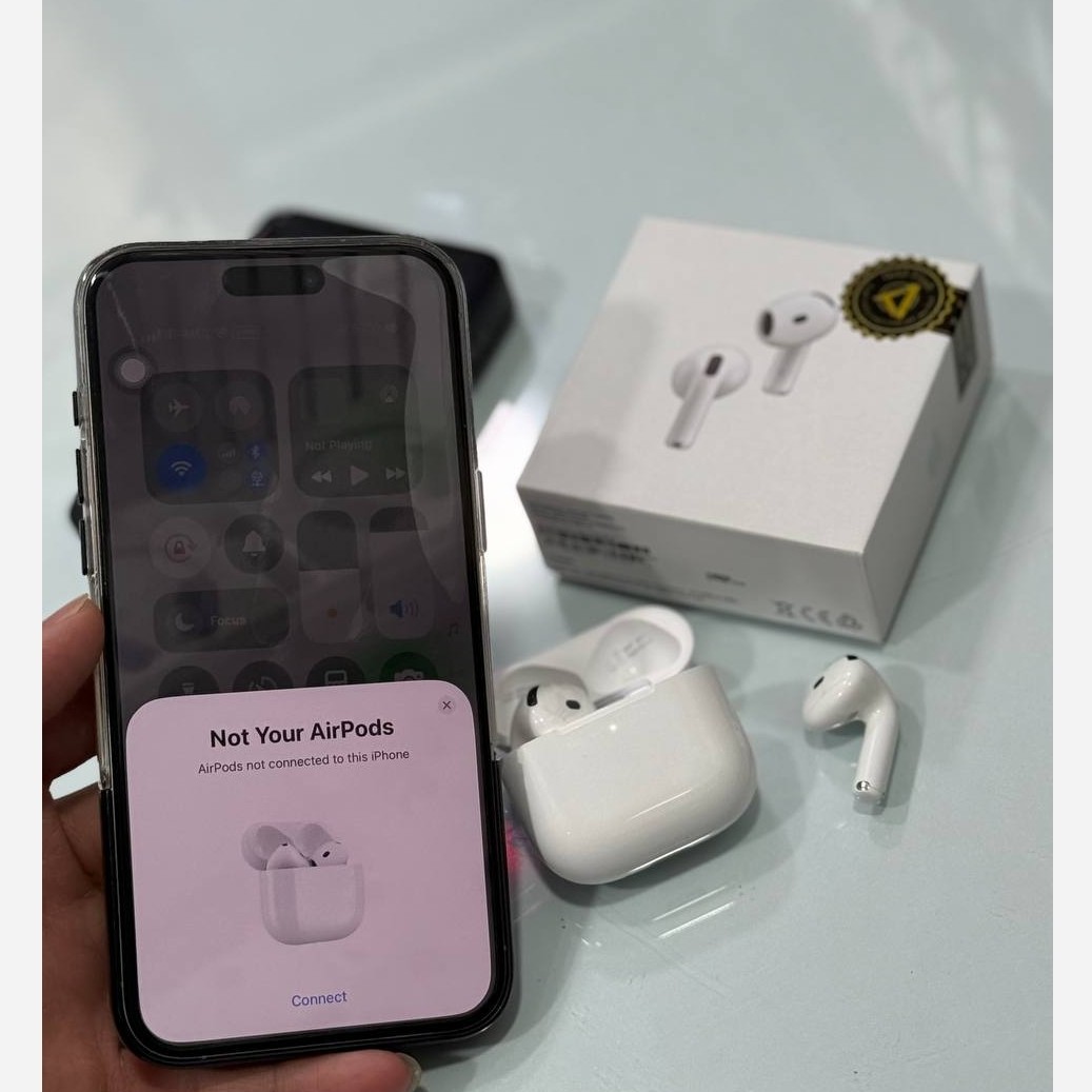 هندزفری بلوتوثی فول کپی airpods4 Type-c new2025