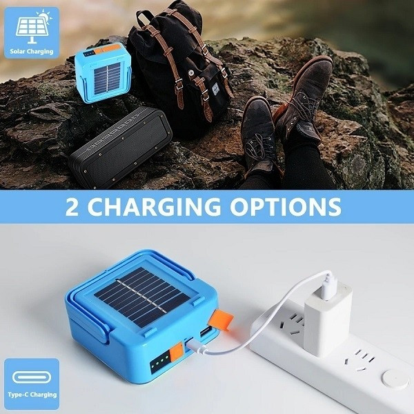 چراغ شارژی و خورشیدی مدل LED Convenient Charging Light