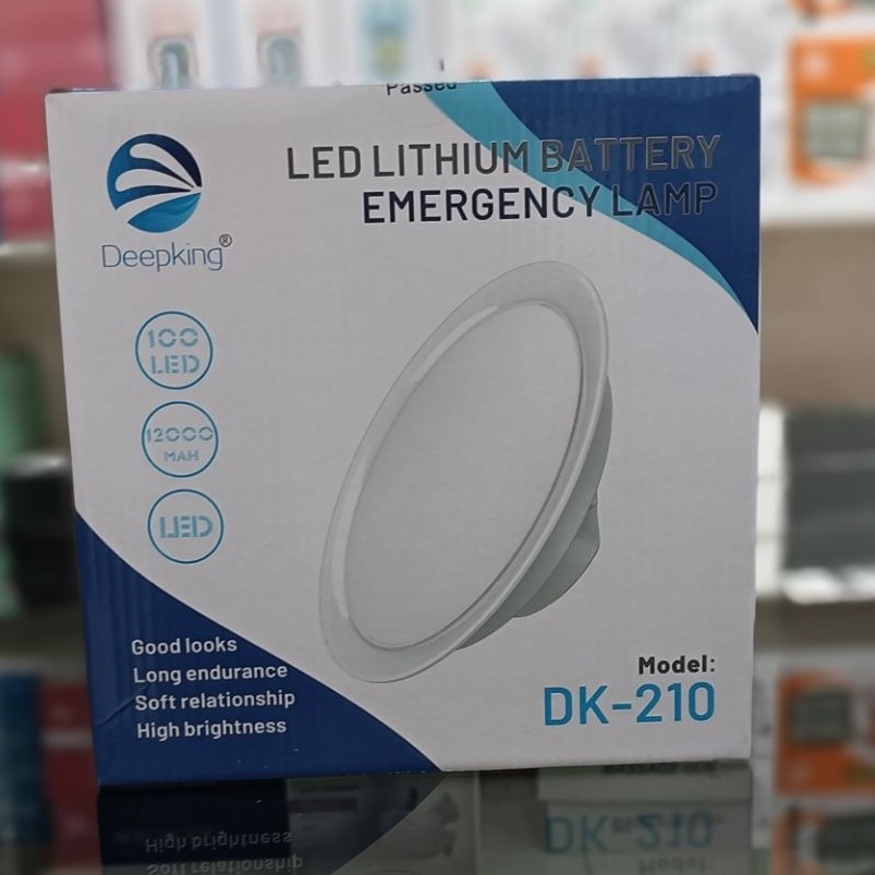 چراغ شارژی با نگهداری شارژ 20ساعته مدل Deepking DK-210