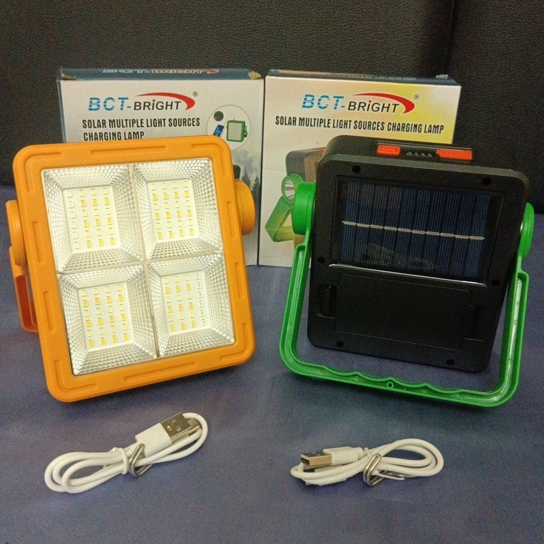 پروژکتور شارژی و خورشید مدل SOLAR LIGHT BCT-8005A