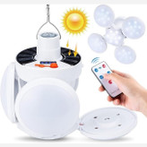 چراغ شارژی خورشیدی Flash Light Solar Emergency Charging Lamp 2029