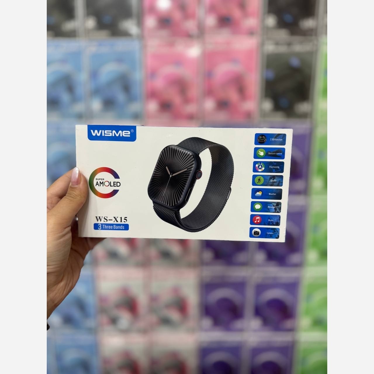 ساعت هوشمند سری 10 ویزمی مدل Wisme WS-X15