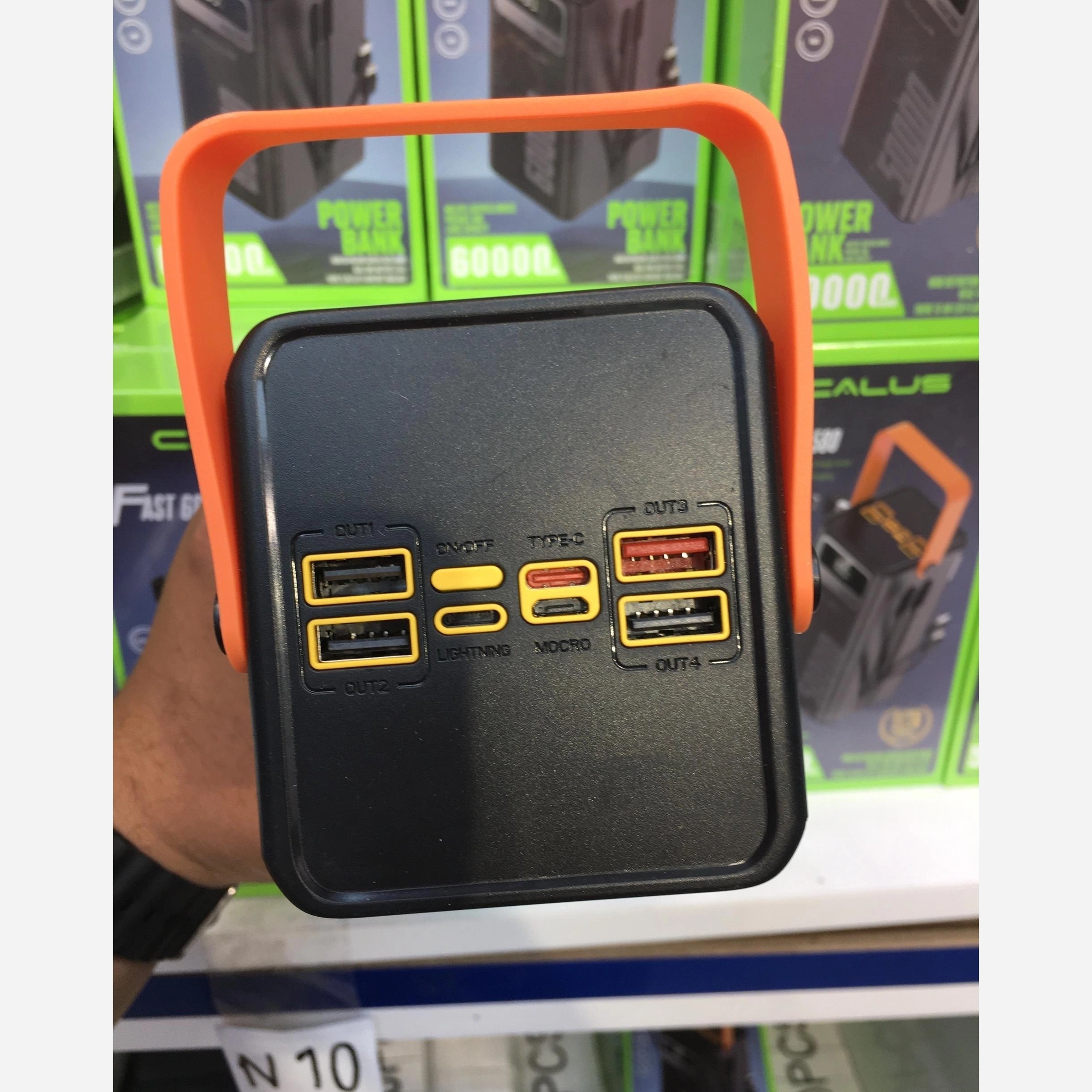 پاوربانک اورجینال 60 هزار میلی آمپر کالوس مدل CALUS POWER BANK FAST 680