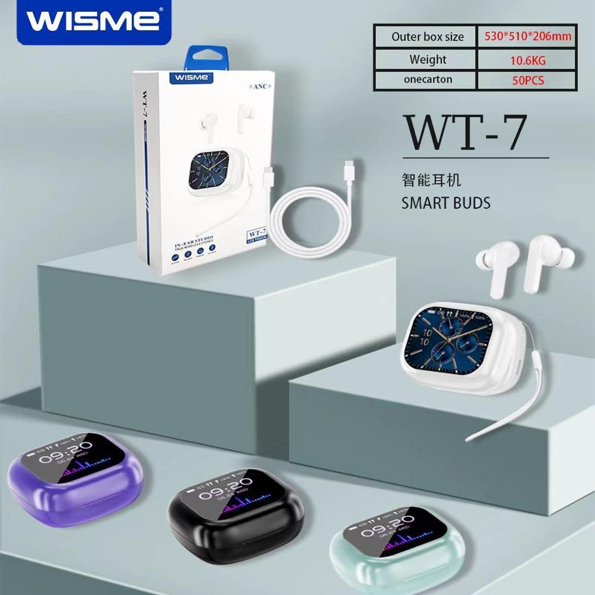 هندزفری بلوتوثی پرطرفدار WISME WT-7