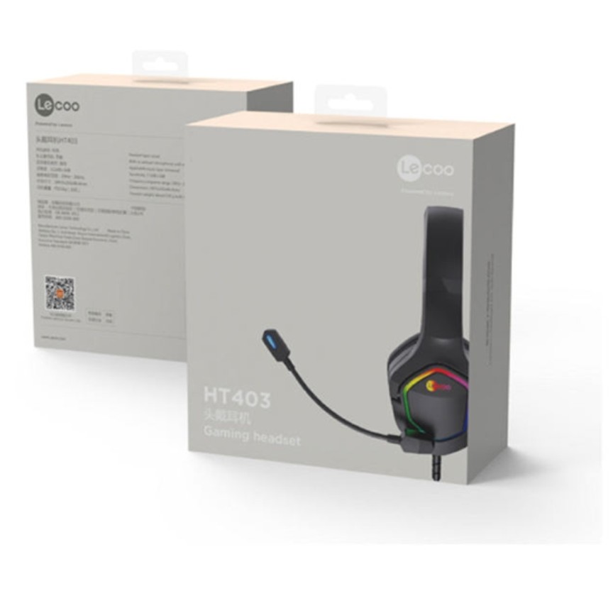 هدفون با سیم گیمینگ لنوو مدل Lecoo HT403
