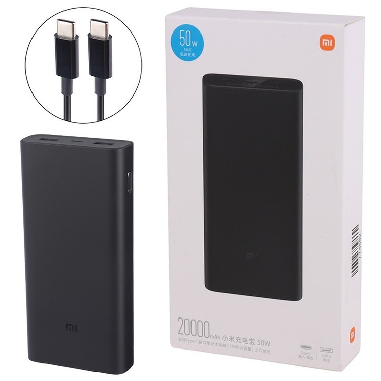 پاور بانک 50 وات 20 هزار میلی آمپر شیائومی XIAOMI PB200LZM