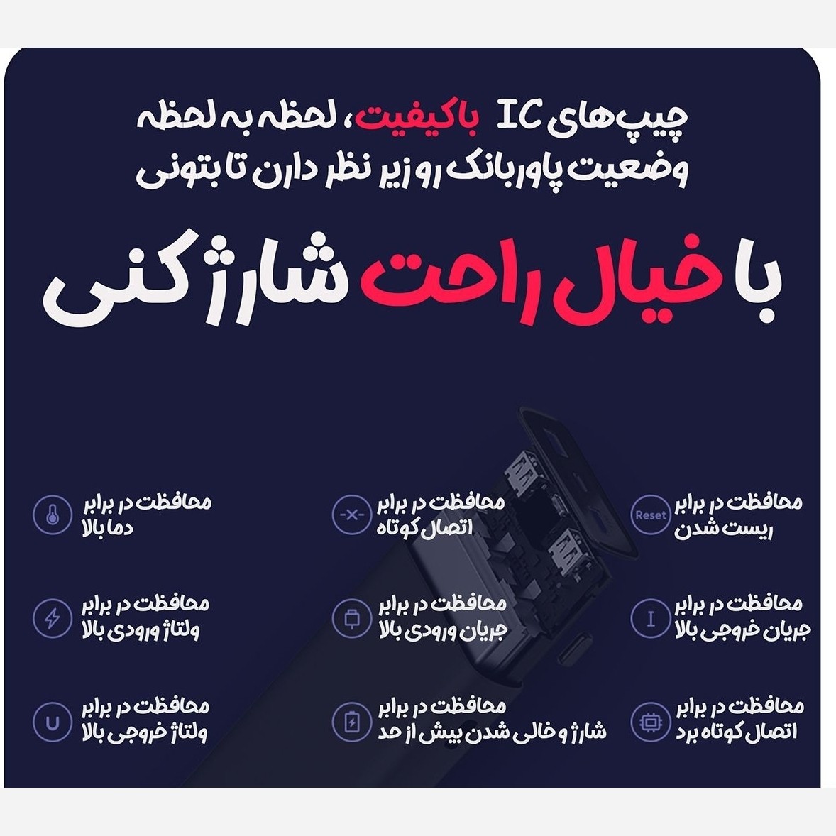 پاور بانک 50 وات 20 هزار میلی آمپر شیائومی XIAOMI PB200LZM