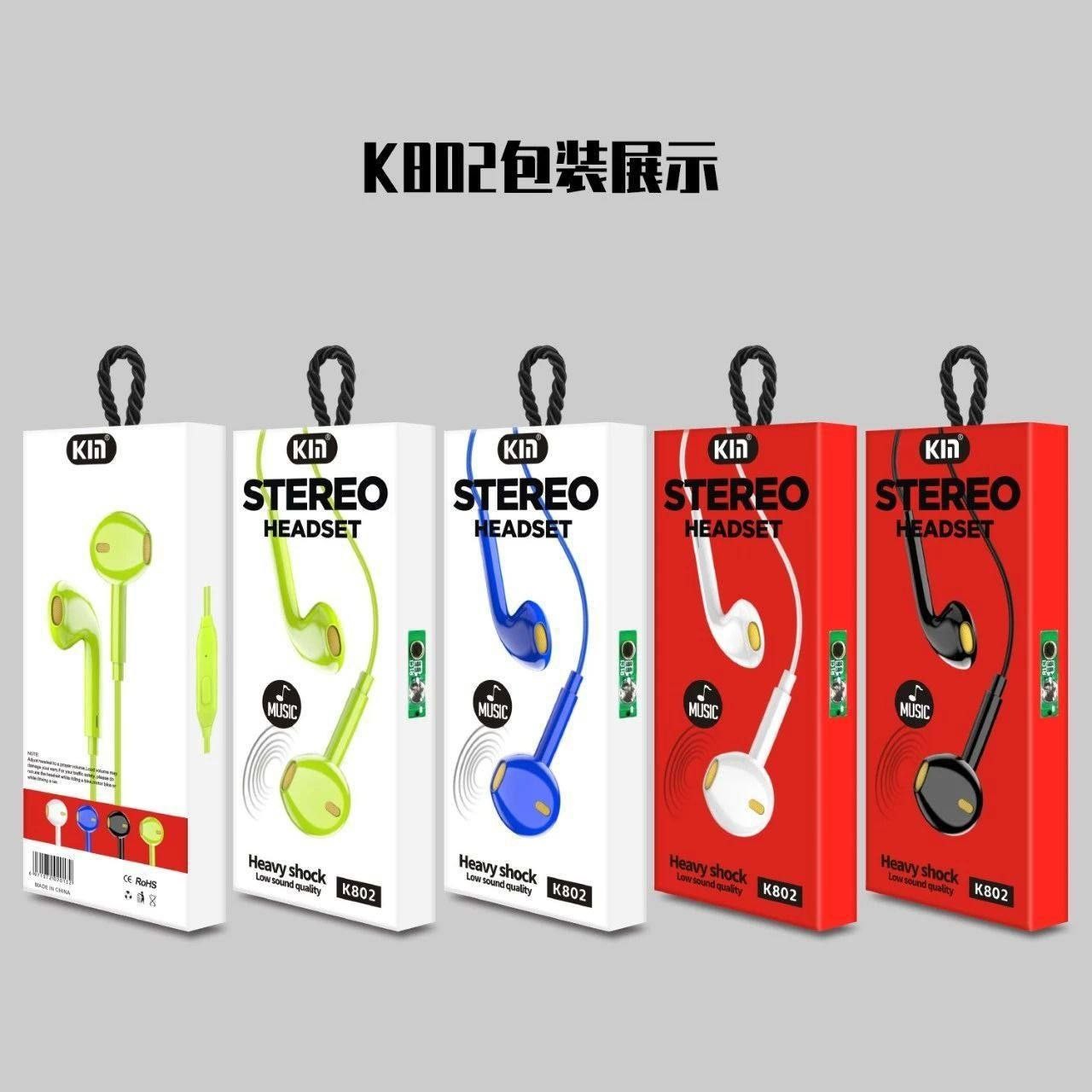 هندزفری سیمی Kin k802