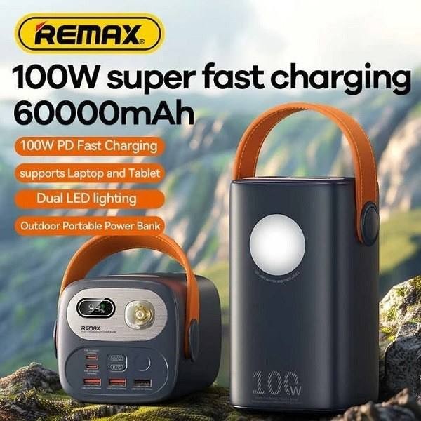 پاوربانک 100 وات 60 هزار میلی آمپر ریمکس مدل REMAX RPP100