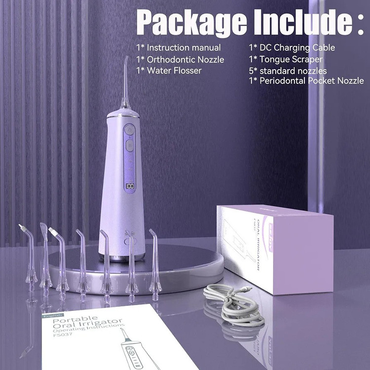 واتر جت شارژی سیجوی مدل 5037 SEJOY PORTABLE WATER FLOSSER