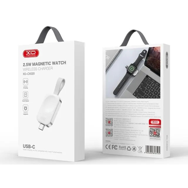 شارژر بی سیم اپل واچ سری1 تا 7 ایکس او مدل XO CX020