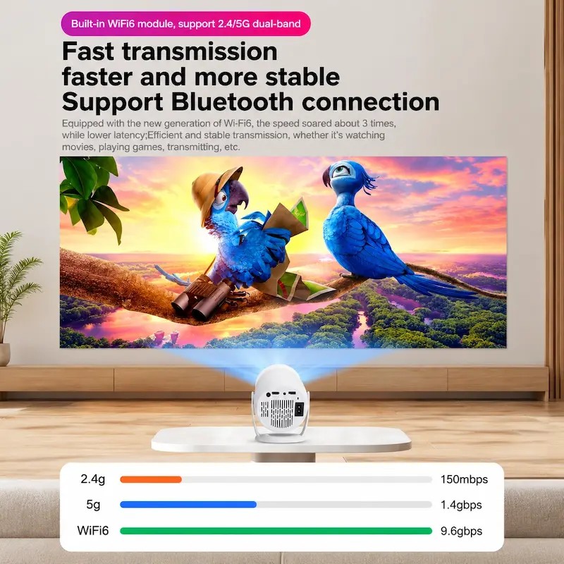 ویدئو پروژکتور HY400 Smart Mini Projector