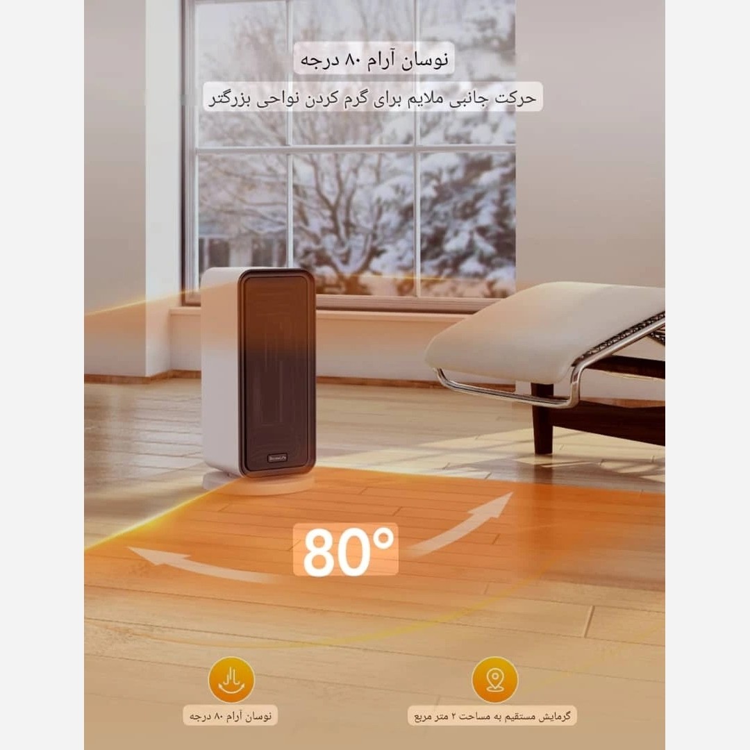 هیتر هوشمند GoveeLife مدل H713A با کنترل صوتی