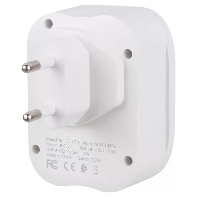 هاب شارژ 4000 وات الردوم مدل EARLDOM SWITCH POWER SOCKET SC16