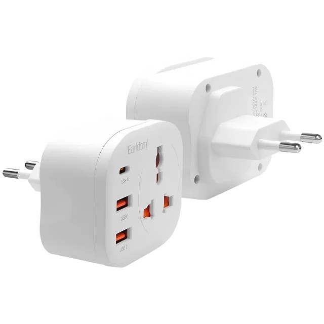 هاب شارژ 4000 وات الردوم مدل EARLDOM SWITCH POWER SOCKET SC16