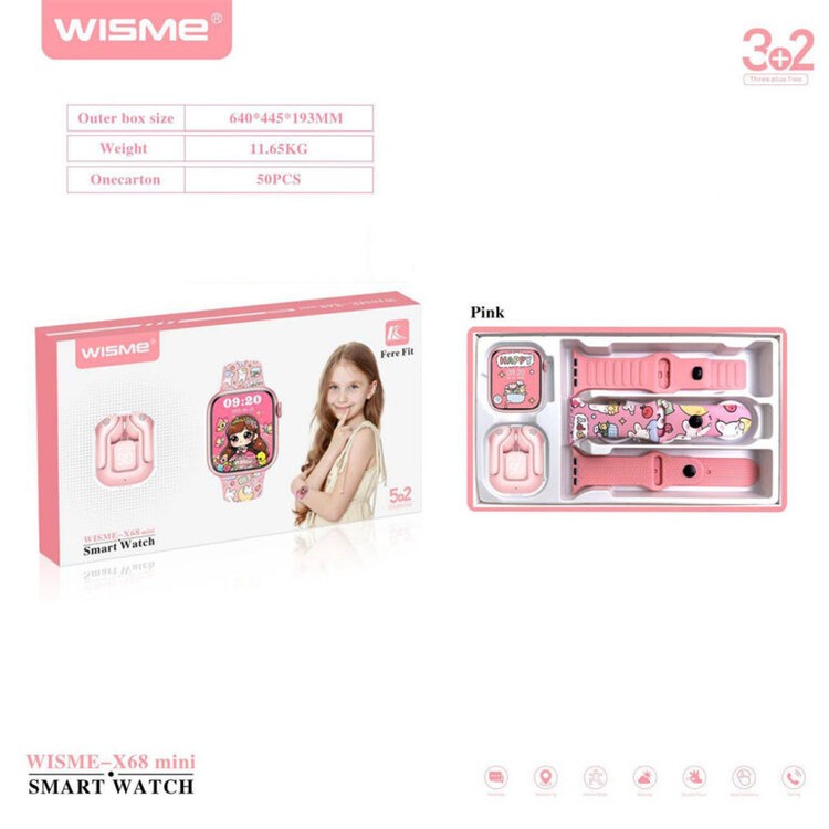 ساعت هوشمند ویسمی مدل WISME X68 MINI