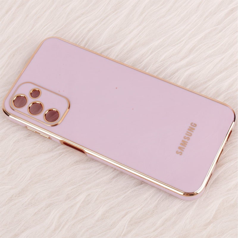 قاب گوشی ژله ای مای کیس گلد لاین دور طلایی براق محافظ لنز دار برای گوشی Samsung galaxy A14 4G-5G