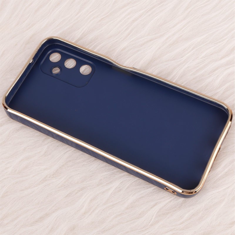 قاب گوشی ژله ای مای کیس گلد لاین دور طلایی براق محافظ لنز دار برای گوشی Samsung galaxy A14 4G-5G
