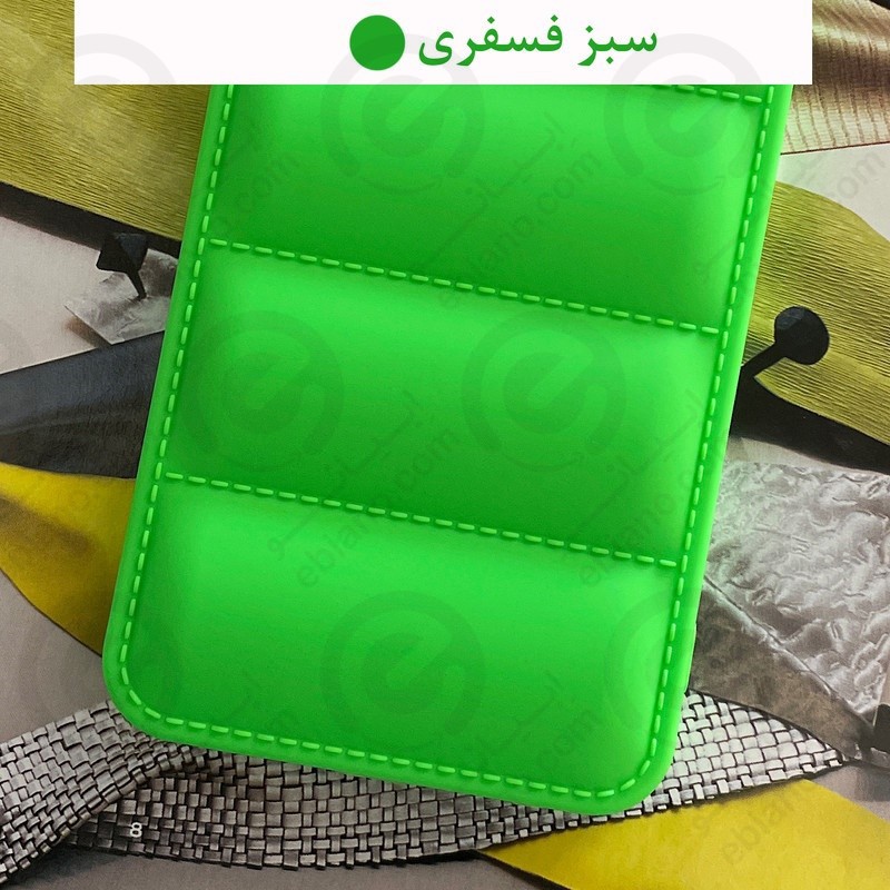 قاب ژله ای پافری محافظ لنز دار مناسب برای گوشی موبایل Samsung Galaxy A16