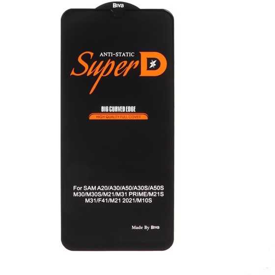 محافظ صفحه نمایش شفاف آنتی استاتیک Anti Static Biva،مناسب برای گوشی موبایل Samsung A20/A30/A50/A30s/A40s/A50s/M30/M10s