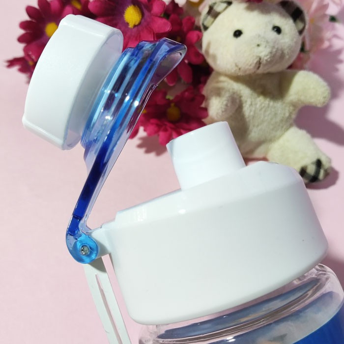 بطری آب انرژی شخصیت کارتونی بدون نی برند مانیا MANIA کد 103813 حجم 430 میلی لیتر بسته 1 عددی (قمقمه فانتزی دانش آموزی)