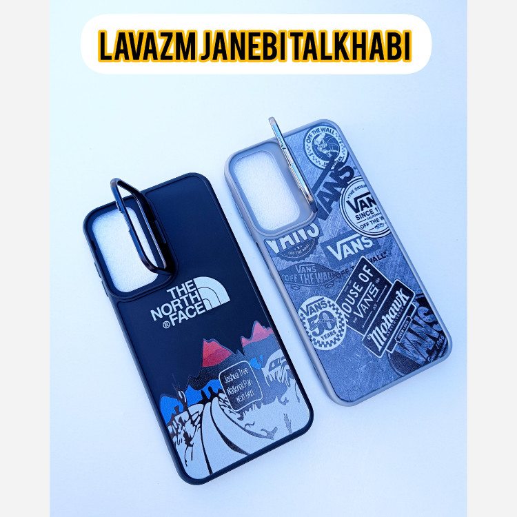 قاب سیلیکونی طرح دار مدل Case Pro استند شو مناسب برای Samsung Galaxy A25/A25 5G