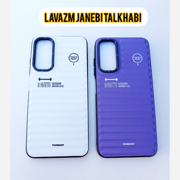 کاور یانگ کیت YOUNGKIT طرح برجسته دور سیلیکونی مدل کرکره مناسب برای گوشی موبایل Samsung Galaxy A05s