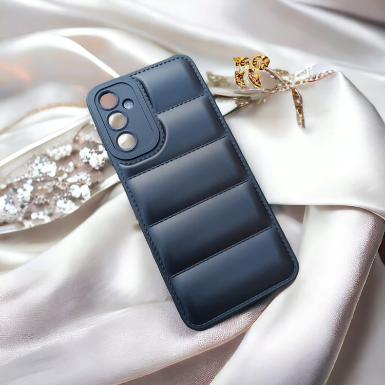 قاب ژله ای پافری محافظ لنز دار مناسب برای گوشی موبایل Samsung Galaxy A05s
